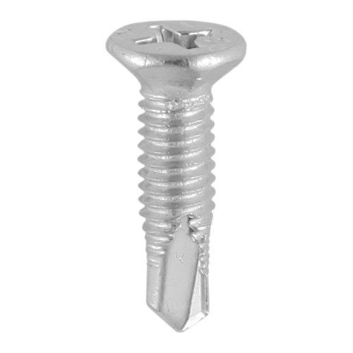 Timco Window Fabrication Self Drill Screws M4 x 16mm Countersunk Phillips - Stainless Steel