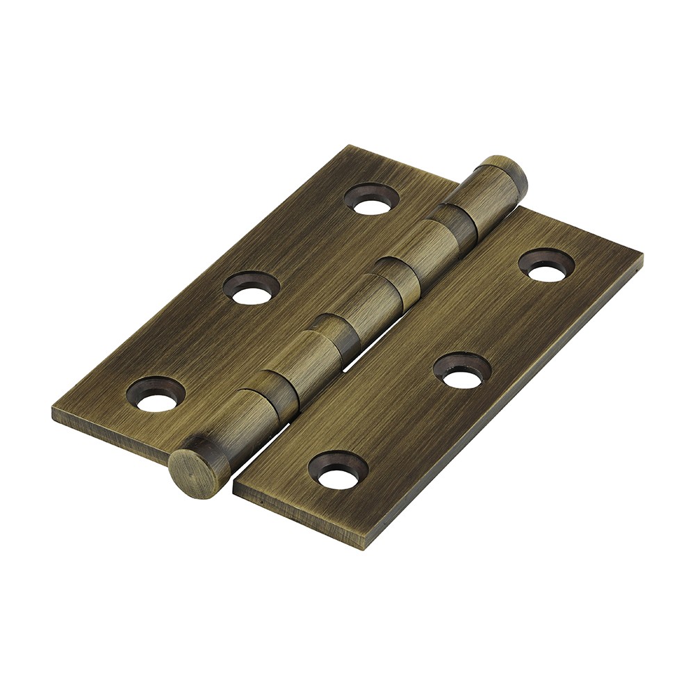 Timco Performance Ball Race Hinge - Solid Brass - Antique Brass