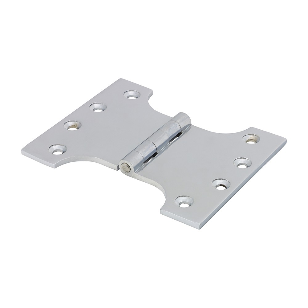 Timco Parliament Hinge (488) - Solid Brass - Polished Chrome