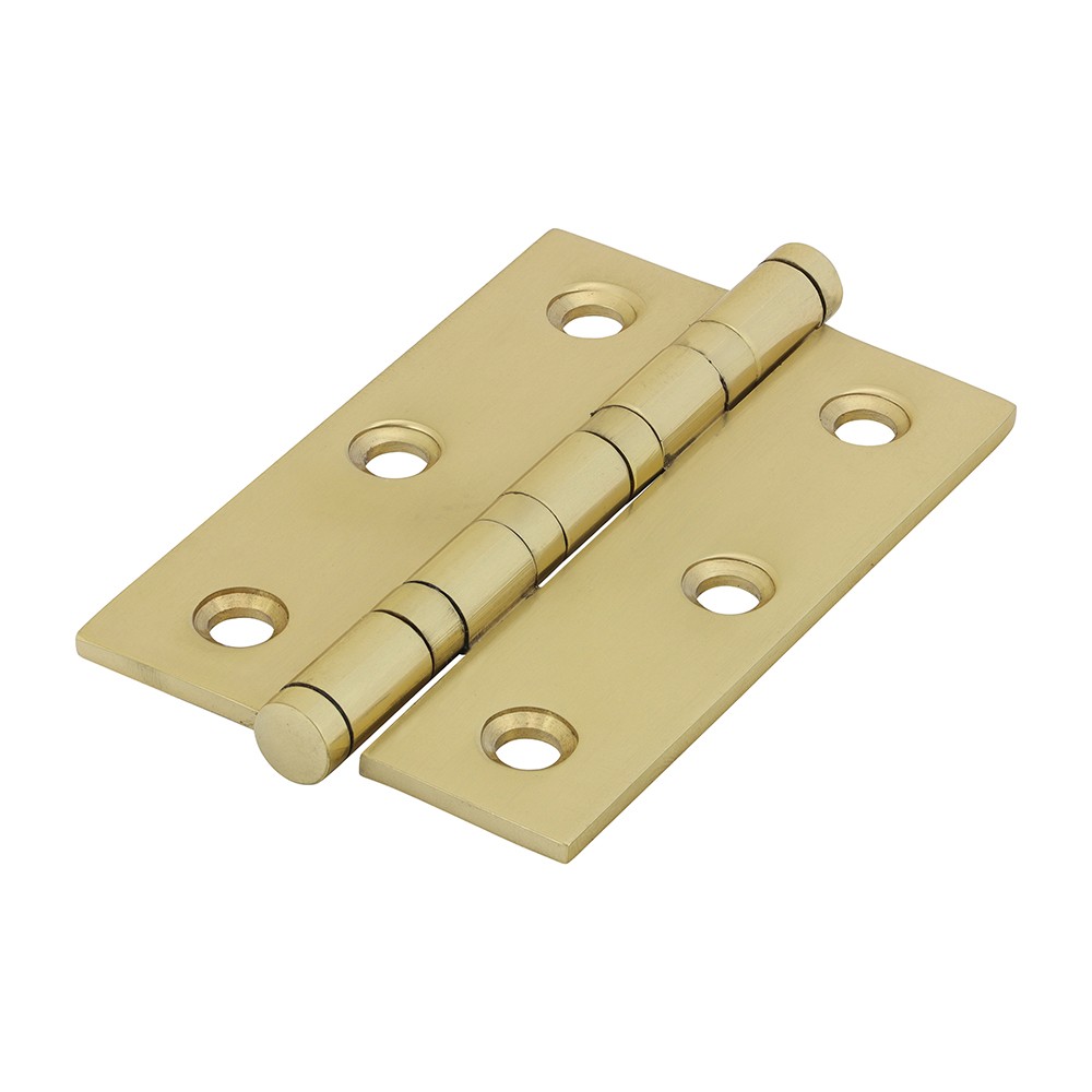 Timco Performance Ball Race Hinge - Solid Brass - Polished Brass
