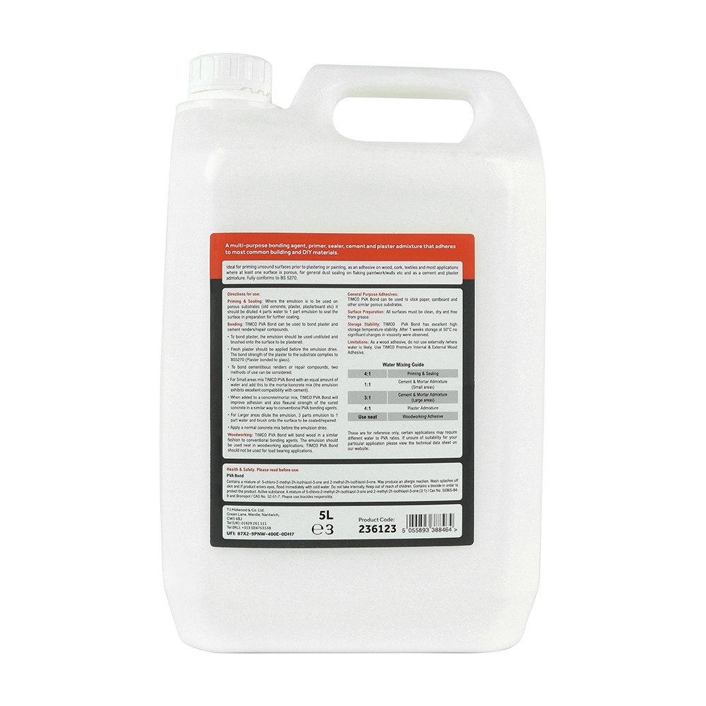 Timco PVA Bond 5L