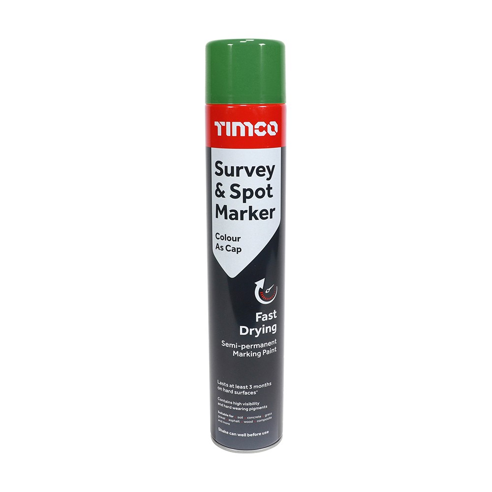 Timco Survey & Spot Marker 750ml - Green