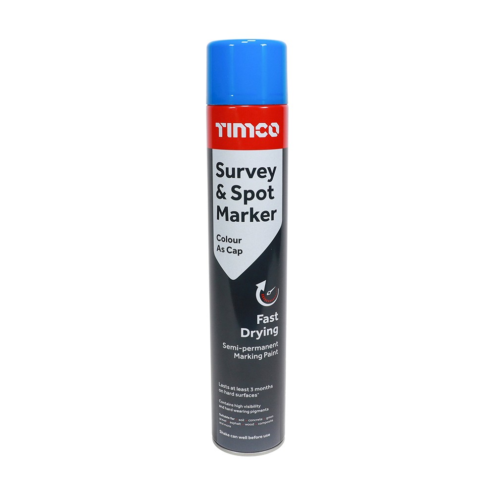Timco Survey & Spot Marker 750ml - Blue