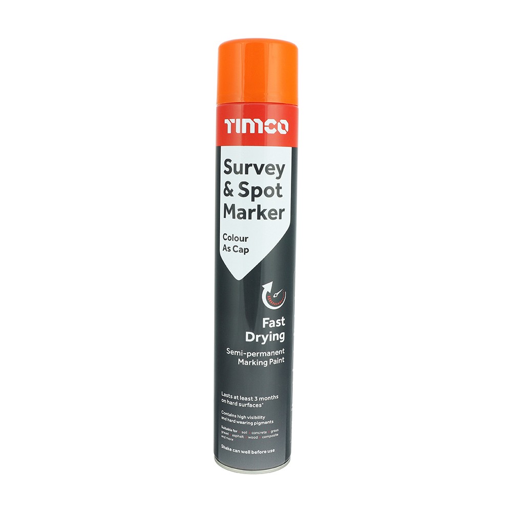 Timco Survey & Spot Marker 750ml - Orange