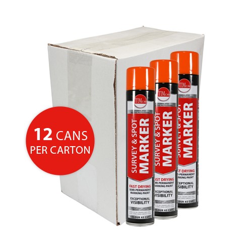 Timco Survey & Spot Marker 750ml - Orange