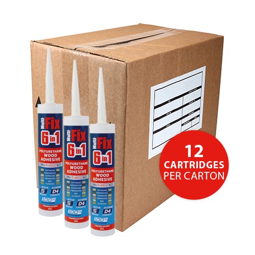 Timco PU Wood Adhesive 5 Minute - Gel 310ml
