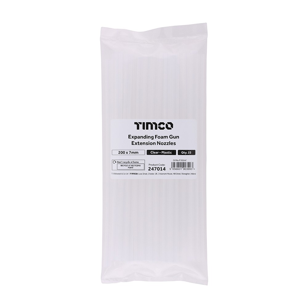 Timco Expanding Foam Gun Extension Nozzles