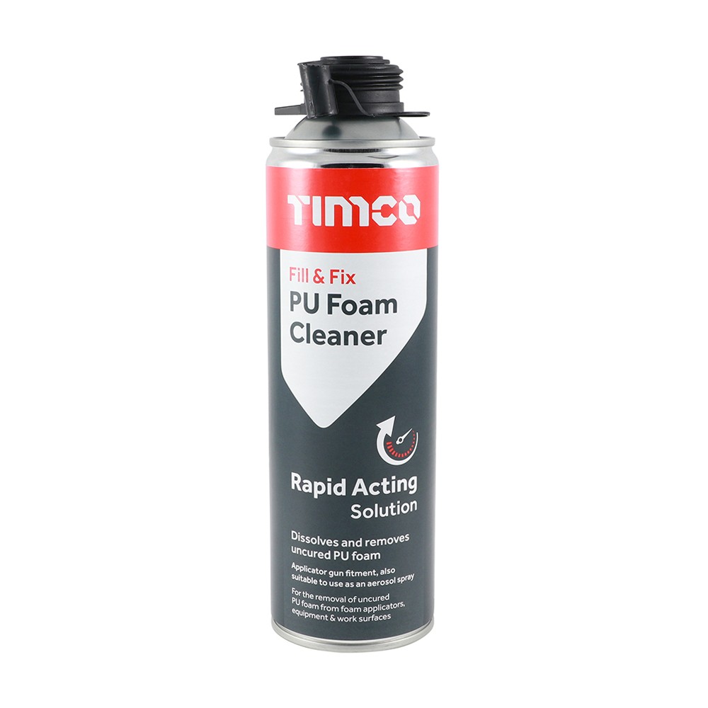 Timco Fill & Fix PU Foam Cleaner 500ml