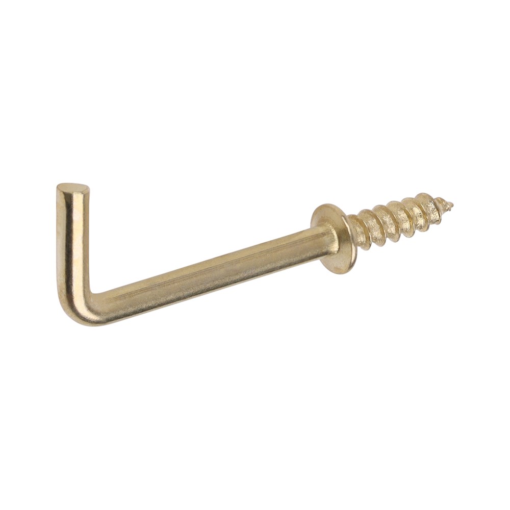 Timco Cup Hooks - Square - Electro Brass