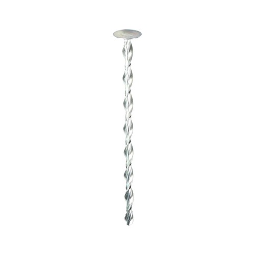 Timco Helical Flat Roof Fixing - Zinc
