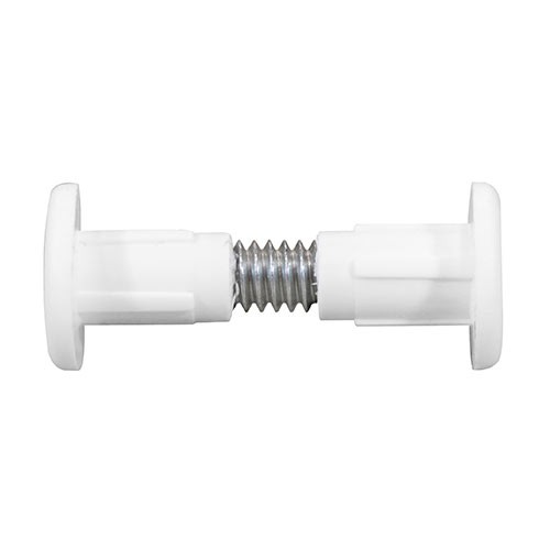 Timco Plastic Cabinet Connector Bolts - White