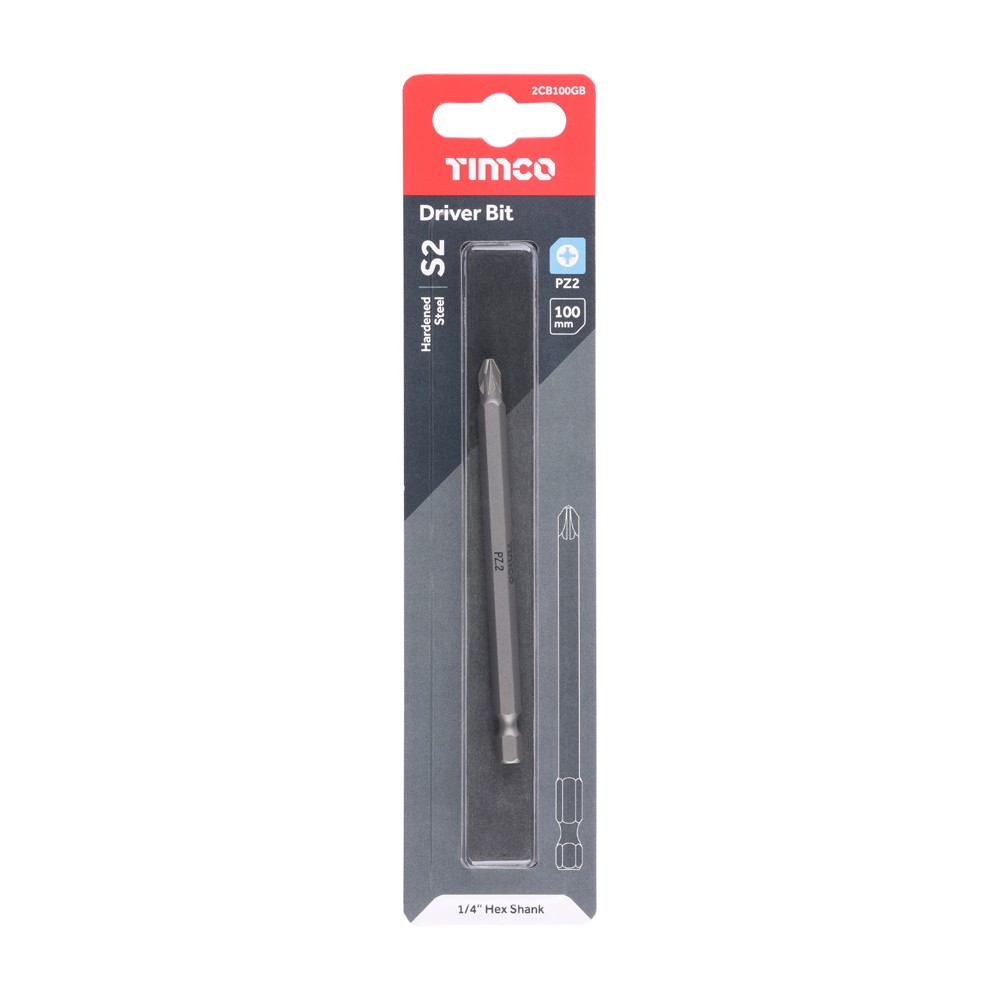 Timco S2 Driver Bits Pozi