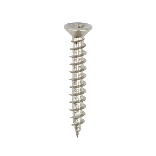Timco Classic Multi-Purpose Hinge Woodscrews Countersunk Pozi - Nickel