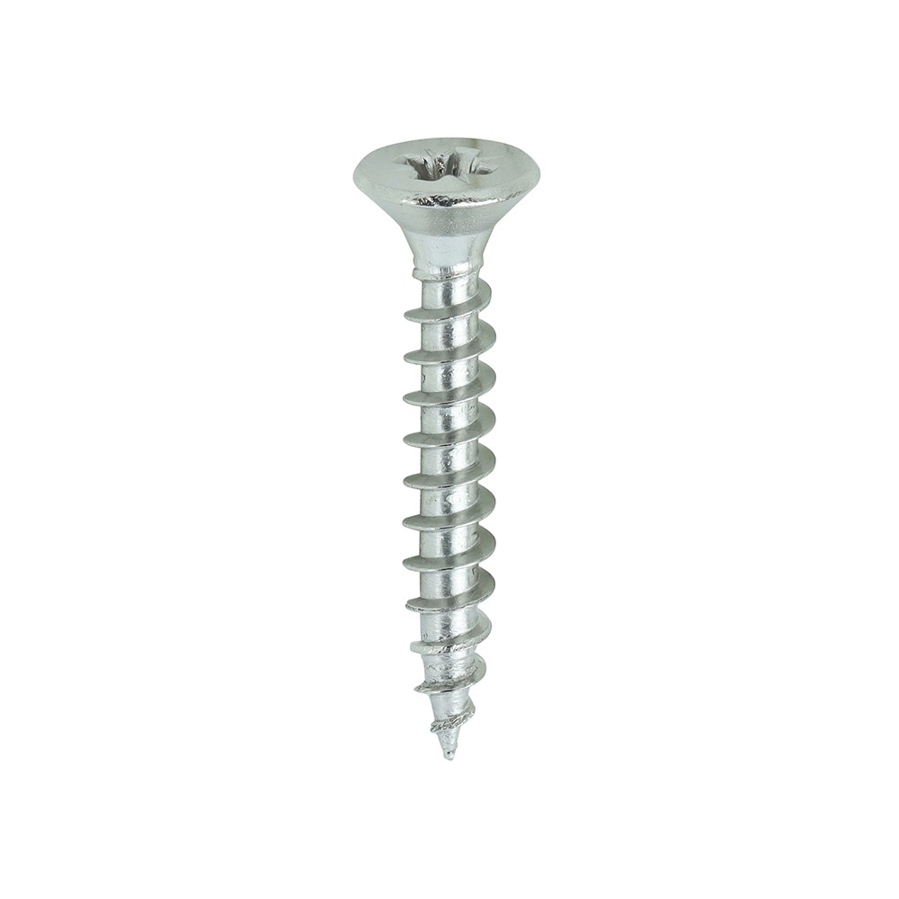 Timco Classic Multi-Purpose 3mm Woodscrews Double Countersunk Pozi - A2 Stainless Steel