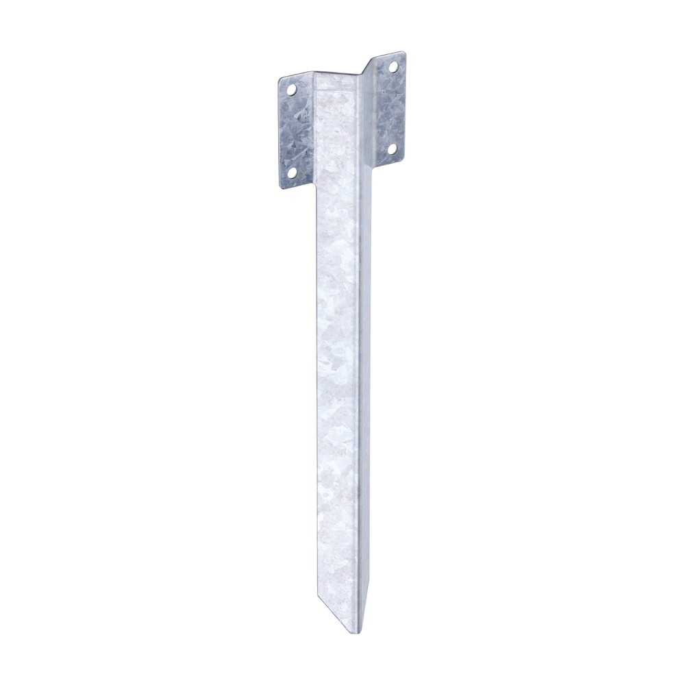 Timco Railway Sleeper Ground Spike - Straight Edge - Galvanised Steel