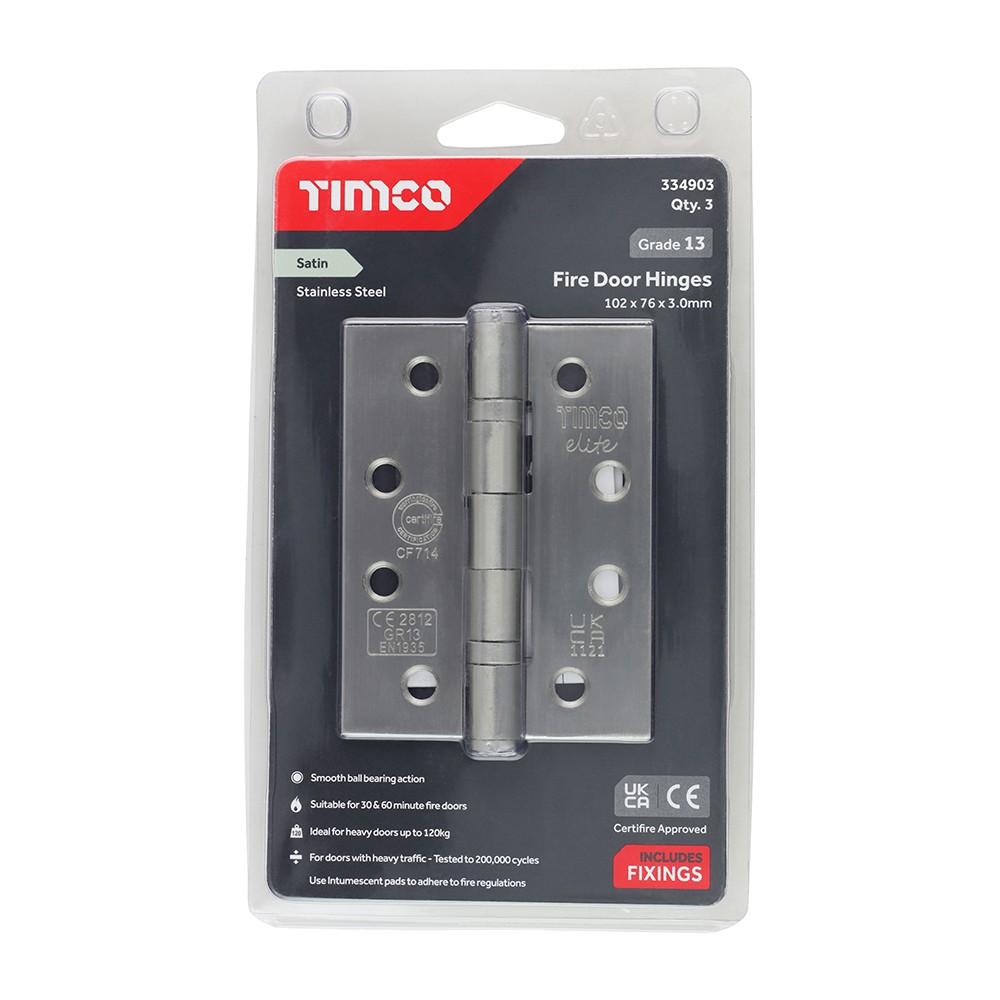 Timco Grade 13 Fire Door Hinges