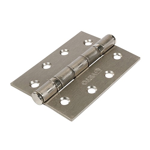 Timco Twin Ball Bearing Hinges - Steel - Satin Nickel