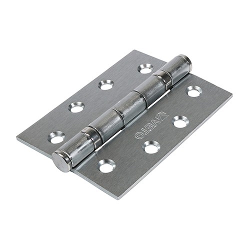 Timco Twin Ball Bearing Hinges - Steel - Satin Chrome