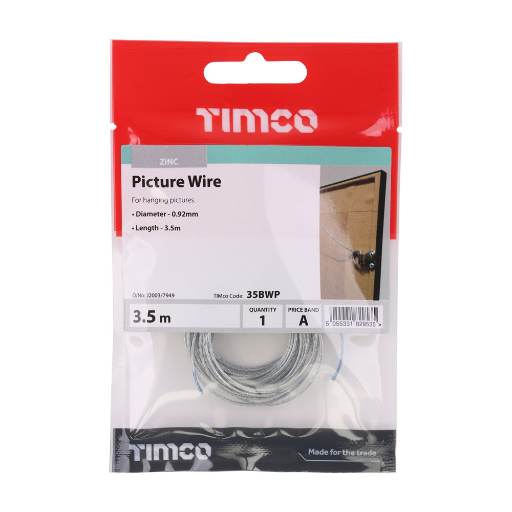 Timco Picture Wire - Zinc
