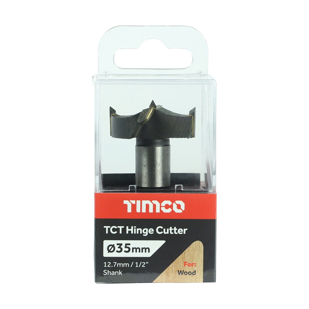 Timco TCT Hinge Cutters 35mm