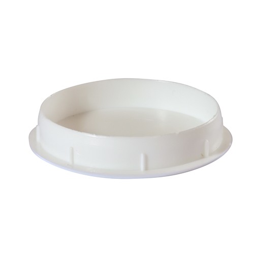 Timco Hinge Hole Cover Caps - White