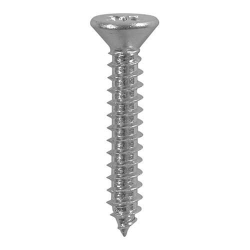 Timco Metal Self Tapping Screws Countersunk Pozi - A2 Stainless Steel