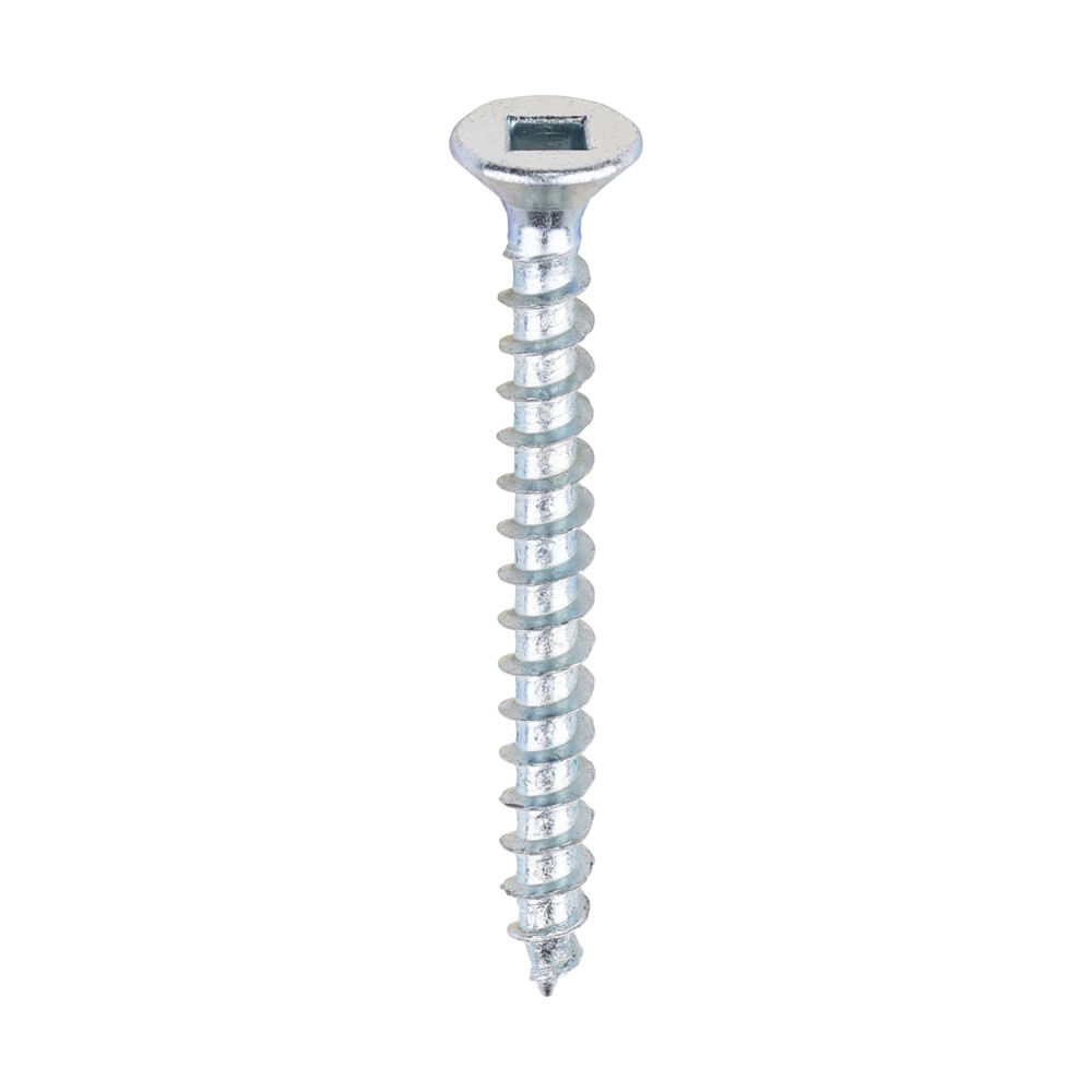 Timco Solo Chipboard & Woodscrews Double Countersunk Square - Zinc
