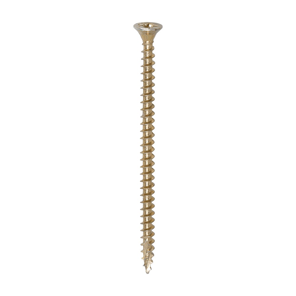 Timco C2 Strong-Fix Double Countersunk Woodscrews Pozi - Yellow