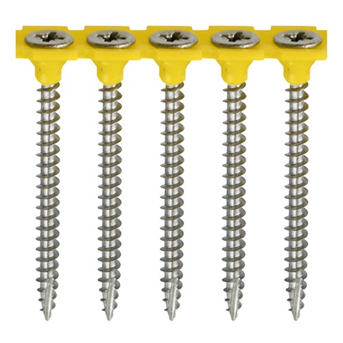 Timco Collated Classic Multi-Purpose Screws Double Countersunk Pozi - A2 Stainless Steel