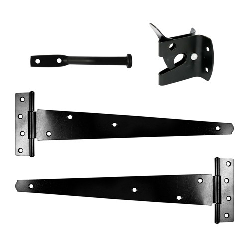 Timco Pedestrian Gate Kit - Black
