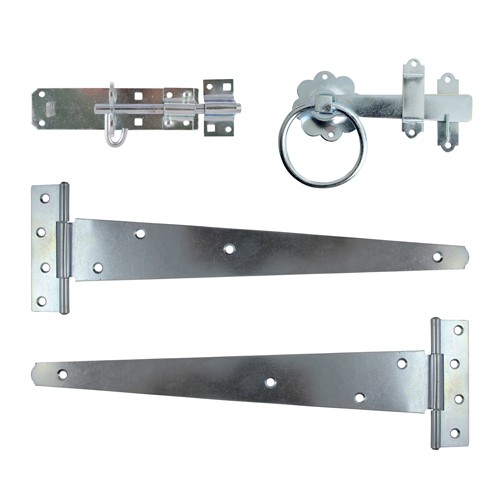 Timco Side Gate Kit - Ring Latch - Zinc