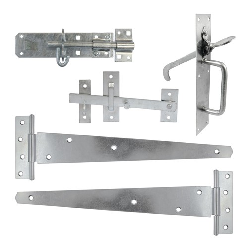 Timco Side Gate Kit - Suffolk Latch - Hot Dipped Galvanised