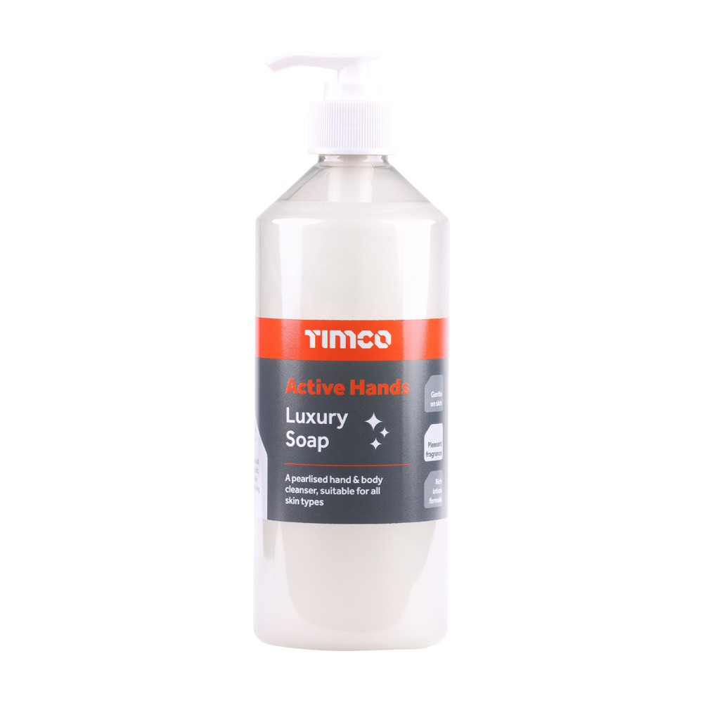 Timco Active Hands Luxury Soap 500ml