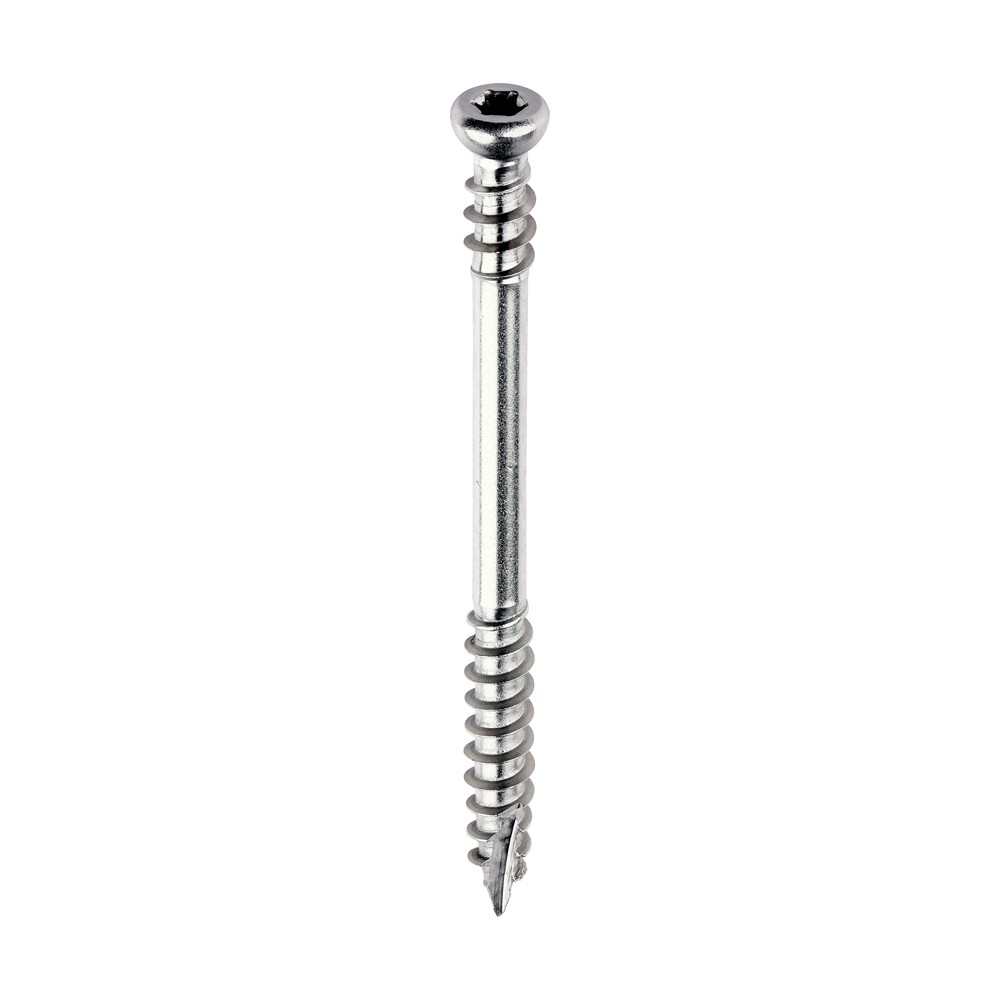 Timco C2 Deck-Fix Cylinder Screw Single Slash Torx - Stainless Steel