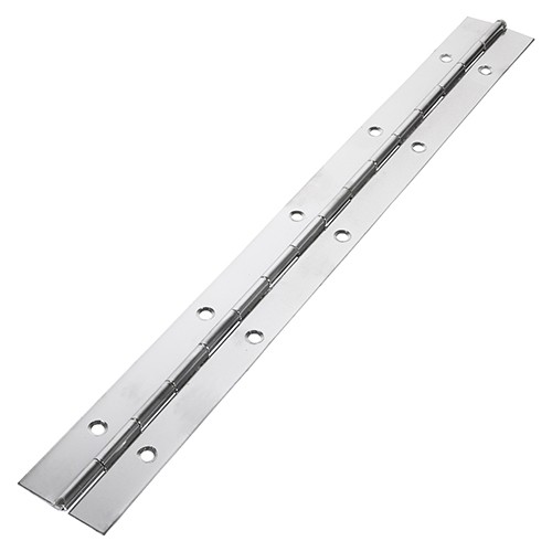 Timco Piano Hinge - Nickel