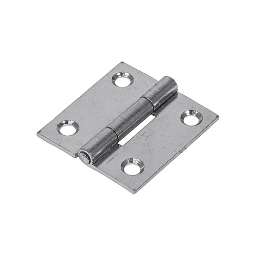 Timco Plain Butt Hinge - Fixed Pin (1838) - Zinc