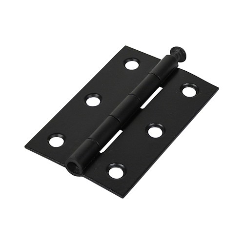 Timco Plain Butt Hinge - Loose Pin (1840) - Black