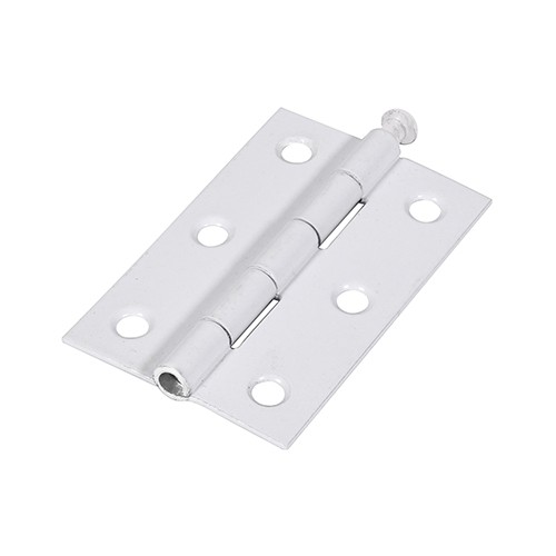 Timco Plain Butt Hinge - Loose Pin (1840) - White
