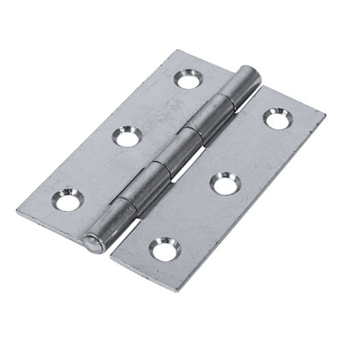 Timco Plain Butt Hinge - Fixed Pin (1838) - Zinc