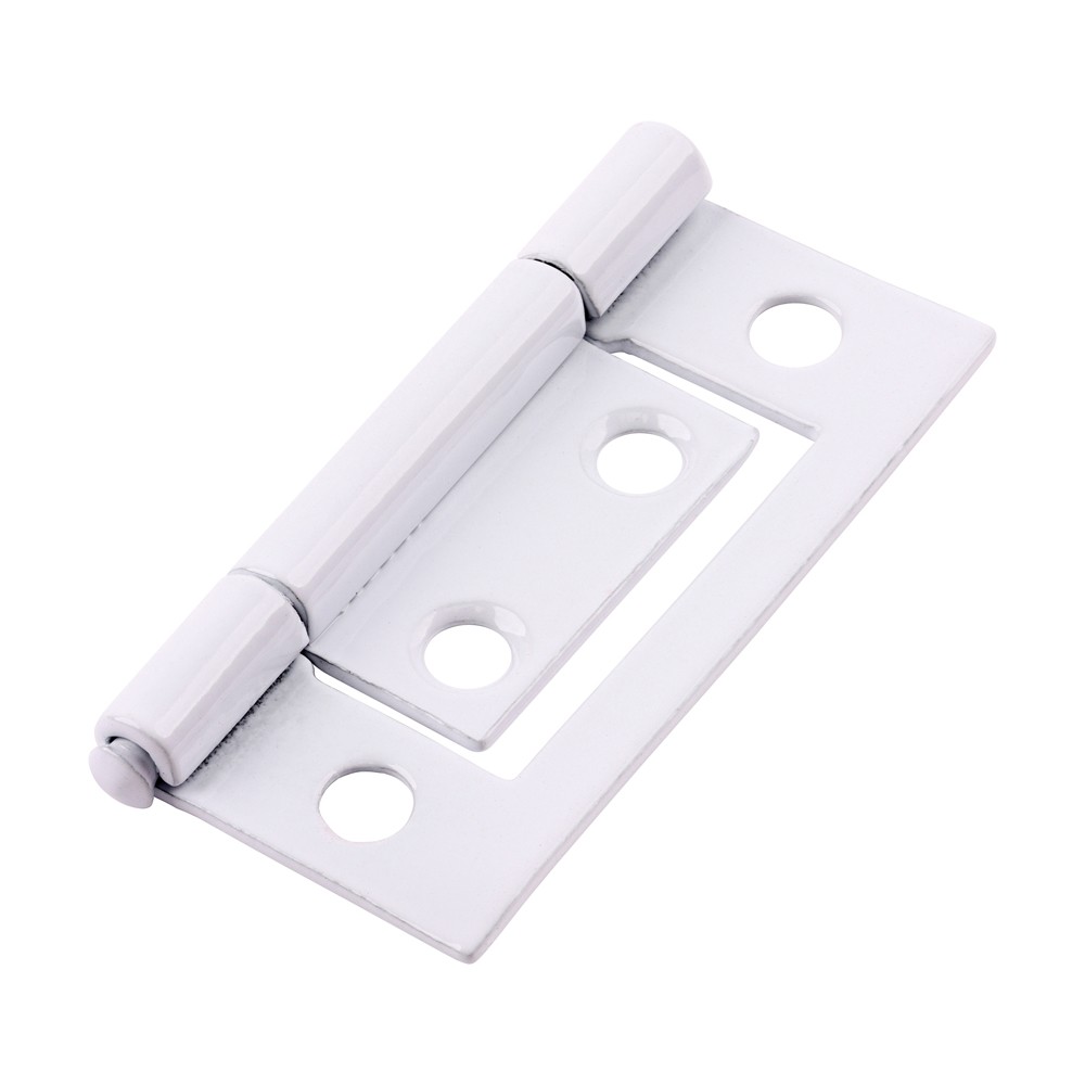 Timco Flush Hinge (105) - White