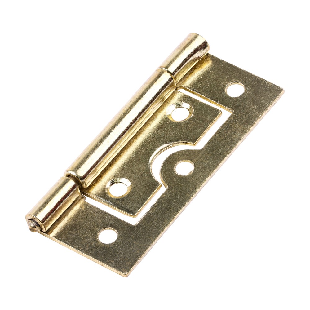 Timco Flush Hinge (105) - Electro Brass