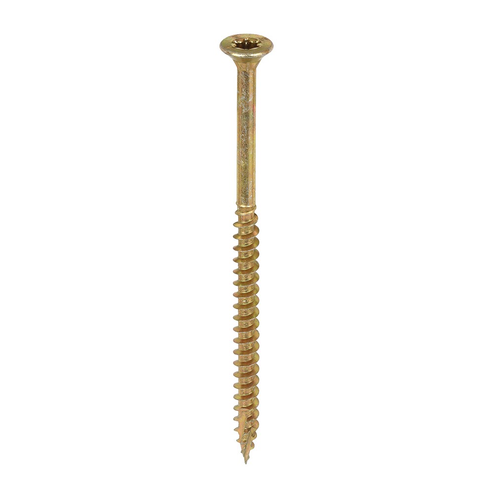 Timco C2 Clamp-Fix 4.5mm Double Countersunk Woodscrew Torx - Yellow