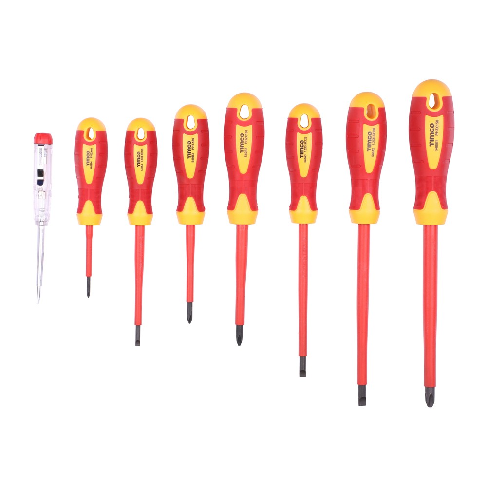 Timco VDE Screwdriver Set 8pc