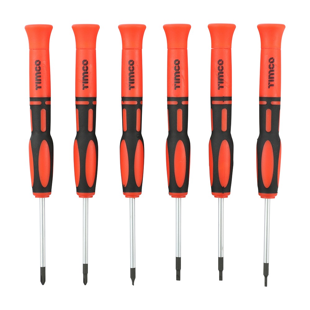 Timco Precision Screwdriver Set 6pc