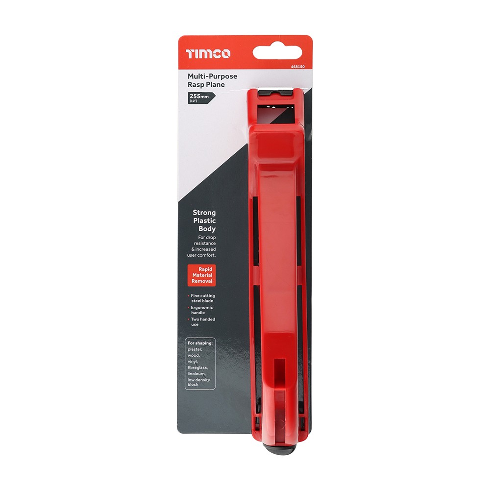 Timco Multi-Purpose Rasp Plane 255mm