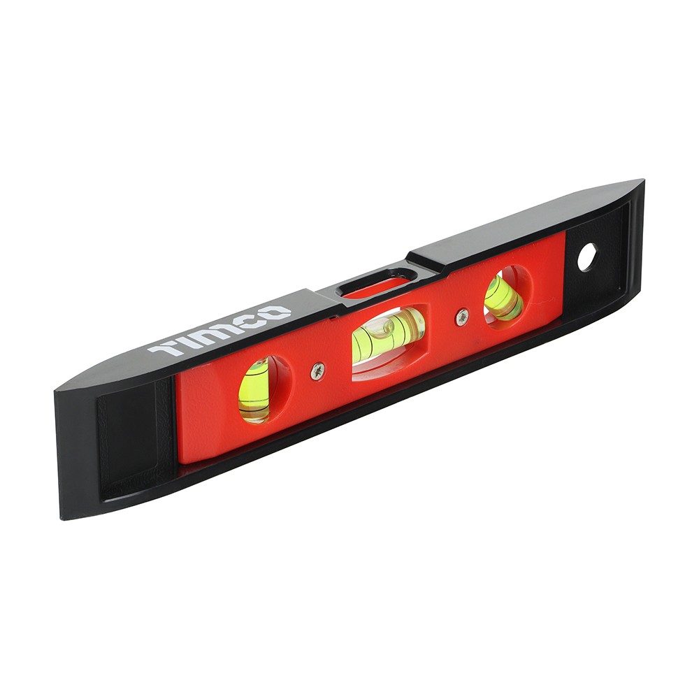 Timco Toolbox Spirit Level - Plastic 225mm