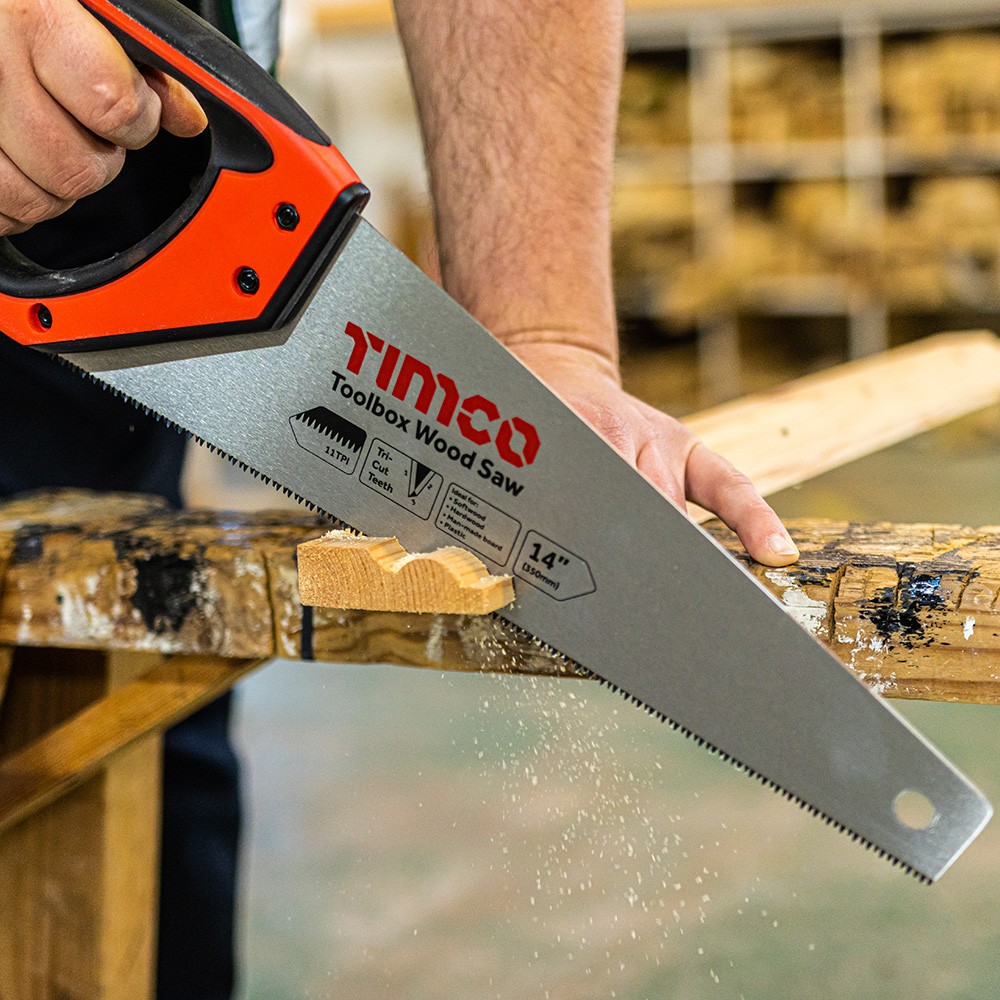 Timco Toolbox Wood Saw 14