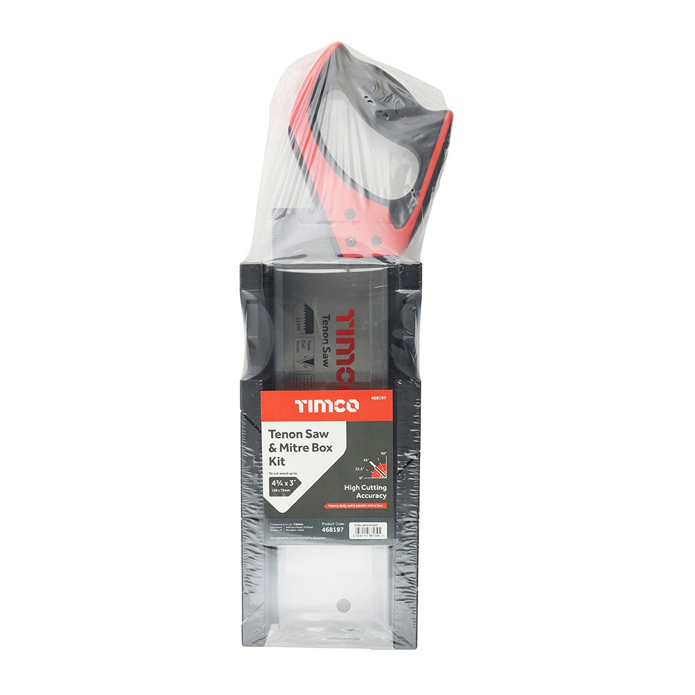 Timco Tenon Saw & Mitre Box Kit 2pc
