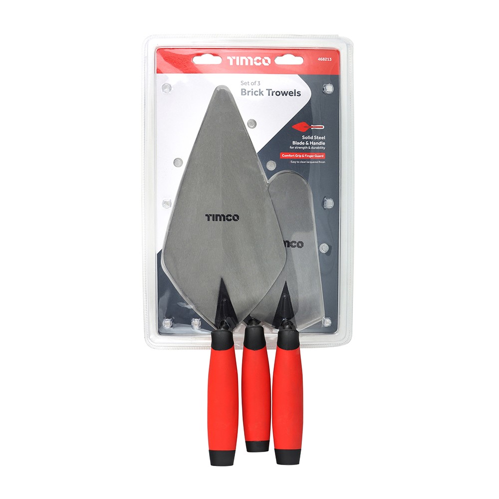 Timco Brick Trowel Set 3pc