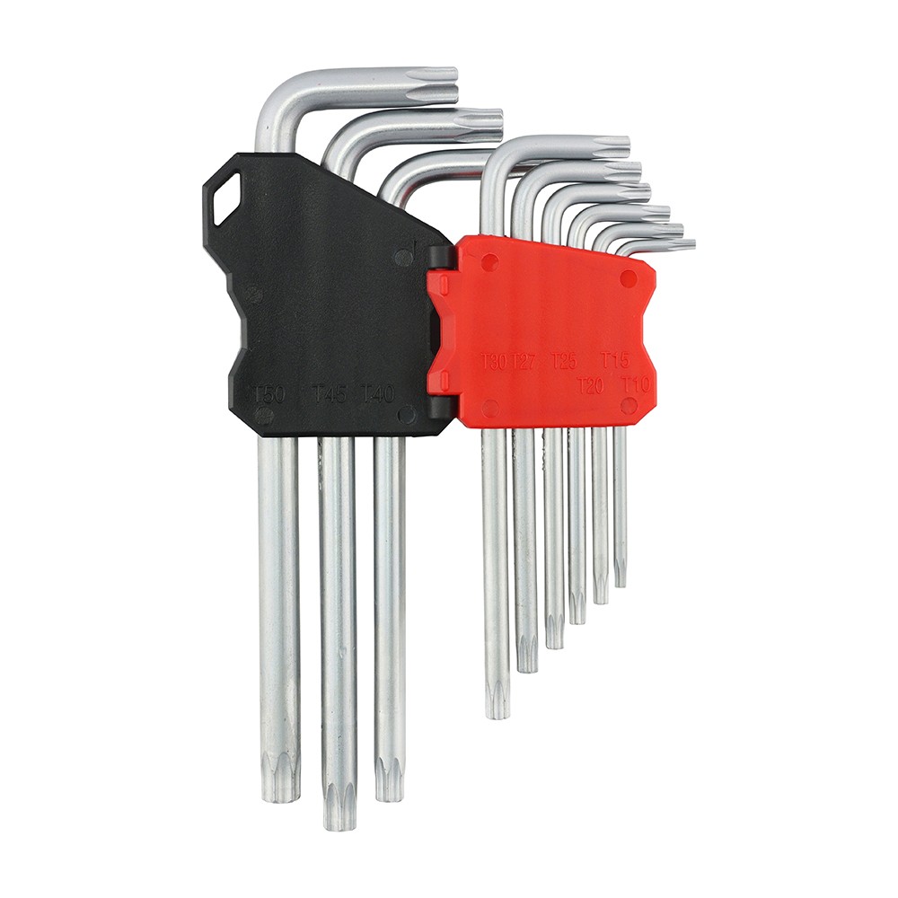 Timco Long Arm TX Drive Key Set 9 pc